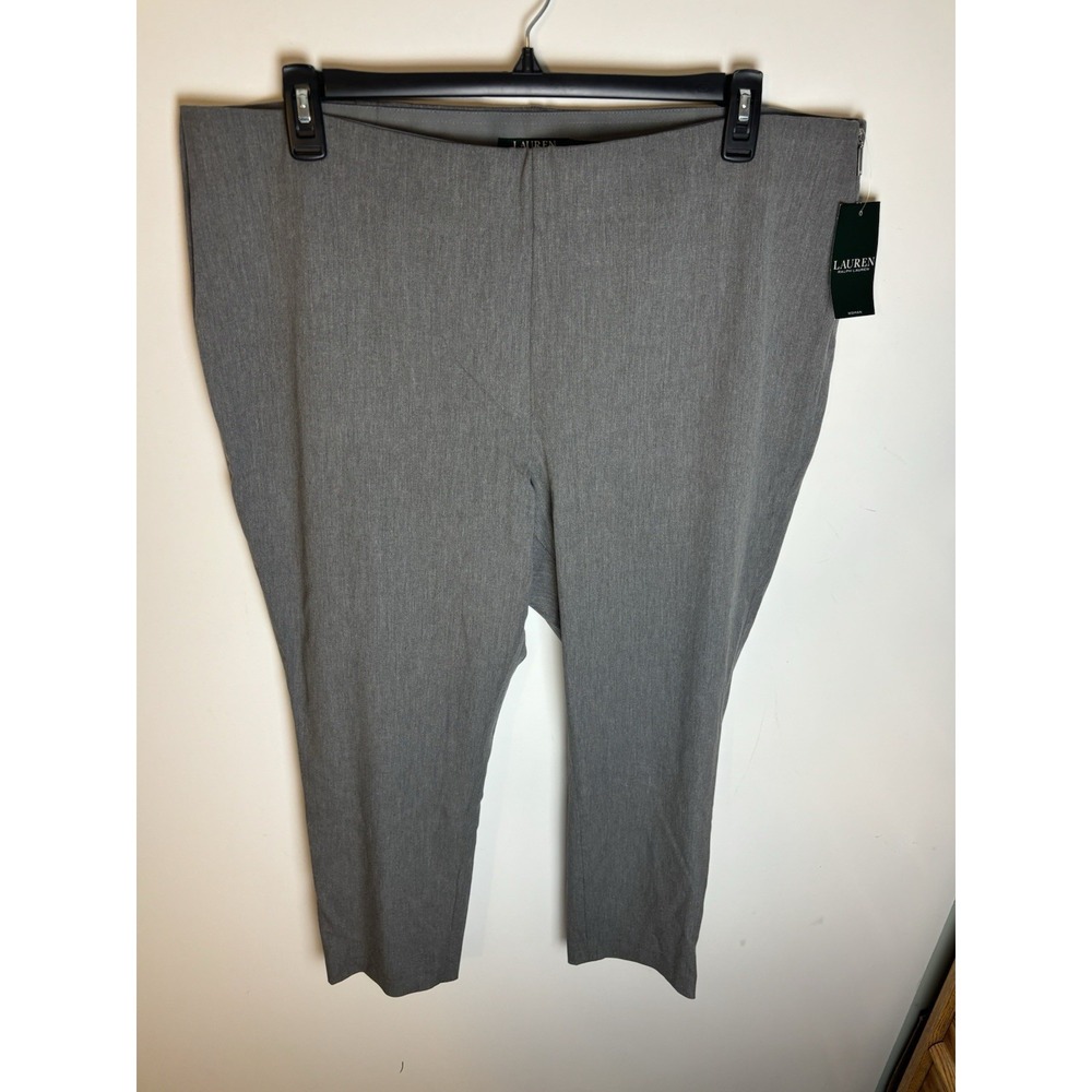Lauren Ralph Lauren Grey Pants Size 20W NWT